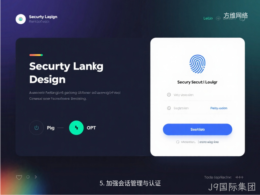 5. 加强会话管理与认证