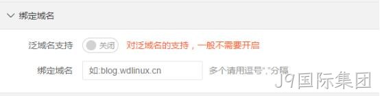 绑定域名